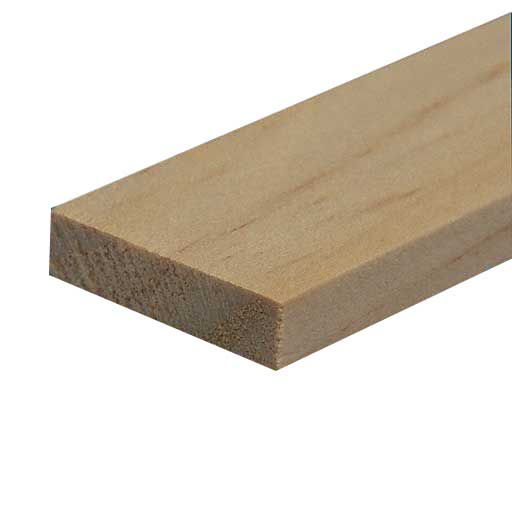 HW7527 6 pack Pine Stripwood 1/4 inch x 1 inch by Houseworks