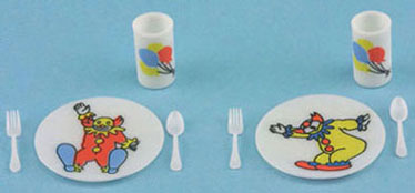 CB140B - Circus Dish Set, Bright