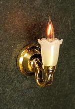 CK2602 1/2 inch scale Tulip Shade Wall Sconce by Cir-Kit