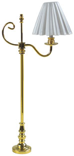 HW2569 Brass Bridge Lamp by Houseworks 