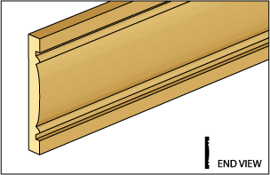 CLA77930 1/2 inch Door & Window Casing/Trim by Classics