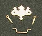 HW1124 Chippendale Drawer Pull 6 Sets/Pkg by Houseworks