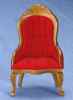 CLA10285 Burgundy Victorian Ladys Chair by Classics