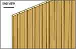 CLA77386 Bead & Board Siding by Classics