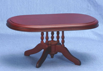 CLA10049 Mahogany Oval Table by Classics