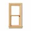 HWH5032 1/2 inch scale Nonworking Glazed Window by Houseworks