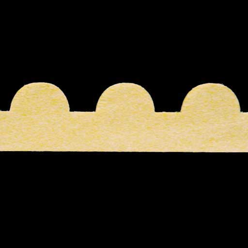 HW7179 Large Scalloped Gingerbread Moulding by Houseworks