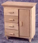 CLA08644 Chest of Drawers-Unfinished by Classics