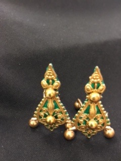 A40 MEDIUM GOLD GREEN DIAMOND