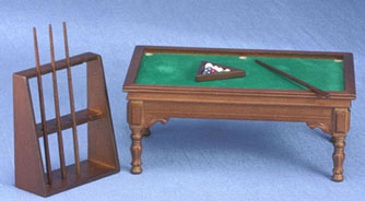 CLA10787 Walnut Pool Table by Classics