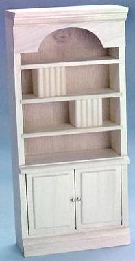 CLA08687 Bookcase - Unfinished by Classics