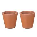 HW4040 Resin Small Clay Pot by Houseworks