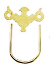 HW43102 Large Chippendale Brass Plte - 12 Pcs by Houseworks