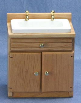 CLA10223 Oak Sink with White Top by Classics