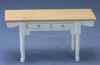 CLA00552 White/Oak Vermont Table by Classics