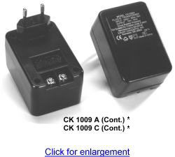 CK109A (cont) 12V/10W Plug-In Transformer w/Circuit Breaker by Cir-Kit