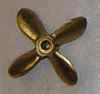 ISL2690 Large Propeller, Gold Color by Island Crafts