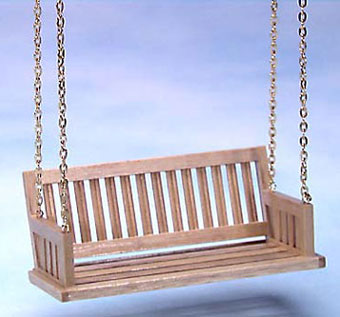 CLA74082 Oak Porch Swing by Classics