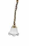 HWH2612 Scallop Shade Hanging Lamp by Houseworks