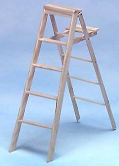 CLA08668 5 inch Step Ladder-Unfinshed by Classics