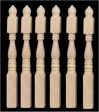 HW7204 Narrow Centurian Newel Posts