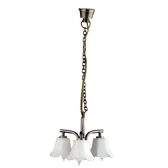 HW2821 Modern 3 Tulip Chandelier by Houseworks