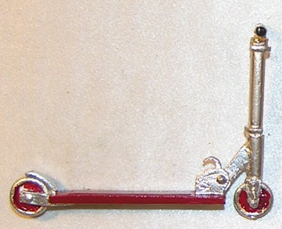 ISL2935 Red Toy Scooter by Island Crafts