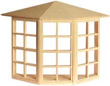 HW5008 24-Light Bay Window by Houseworks