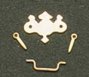 HW1124 Chippendale Drawer Pull 6 Sets/Pkg by Houseworks