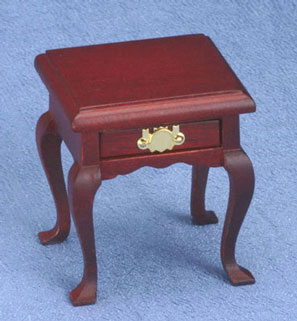 CLA10080 Mahogany End Table by Classics