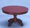 CLA10546 Mahogany Round Pedestal Dining Table by Classics