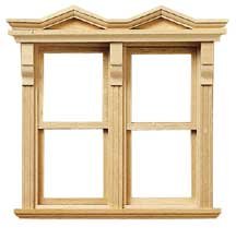 HW5015 Victorian Side by Side Working Window by Houseworks