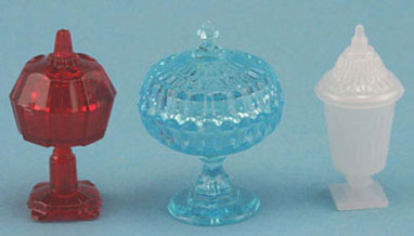 CB068 - Set Of 3 Assorted Candy Dishes