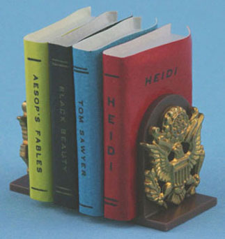 CB096 - Bookends With Books (4 Books)