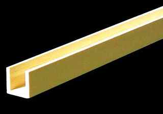 HW7068 Channel Moulding 1/2inch by Houseworks