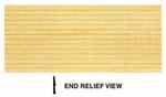 CLA75450 1/4 inch Clapboard Siding 24 inch Length by Classics