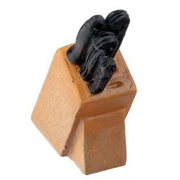 HW4032 Resin Knife Block w/Knives by Houseworks