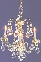 HW2813 12-Arm Nostalgia Crystal Chandelier by Houseworks