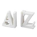 HW4036 Resin A-Z Bookends by Houseworks