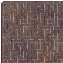 HWH8210 1/2 inch scale Latex Herringbone Brick Sheet by Houseworks 