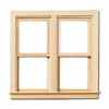 HWH5044 1/2 inch scale std. side by side Window by Houseworks 