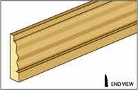 CLA77056 3 Step Door & Window Casing, 3/8 inch by Classics