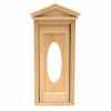 HWH6002 1/2 inch scale Victorian Oval door by Houseworks 