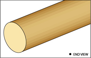 CLA77488 3/32 inch Round Dowel Rod by Classics