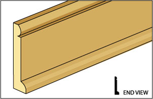 CLA70298 Baseboard Molding/Trim by Classics