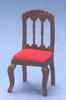 CLA10114 Mahogany Side Chair by Classics