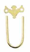 HW43101 Small Chippendale Brass Plate by Houseworks