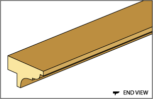 CLA77107 Wainscot Trim/Chair Rail by Classics