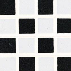 HW7302 Black & White Tile Flooring by Houseworks