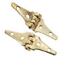 HW1121 Tri Hinge Brass 2 Pr/Pkg by Houseworks 